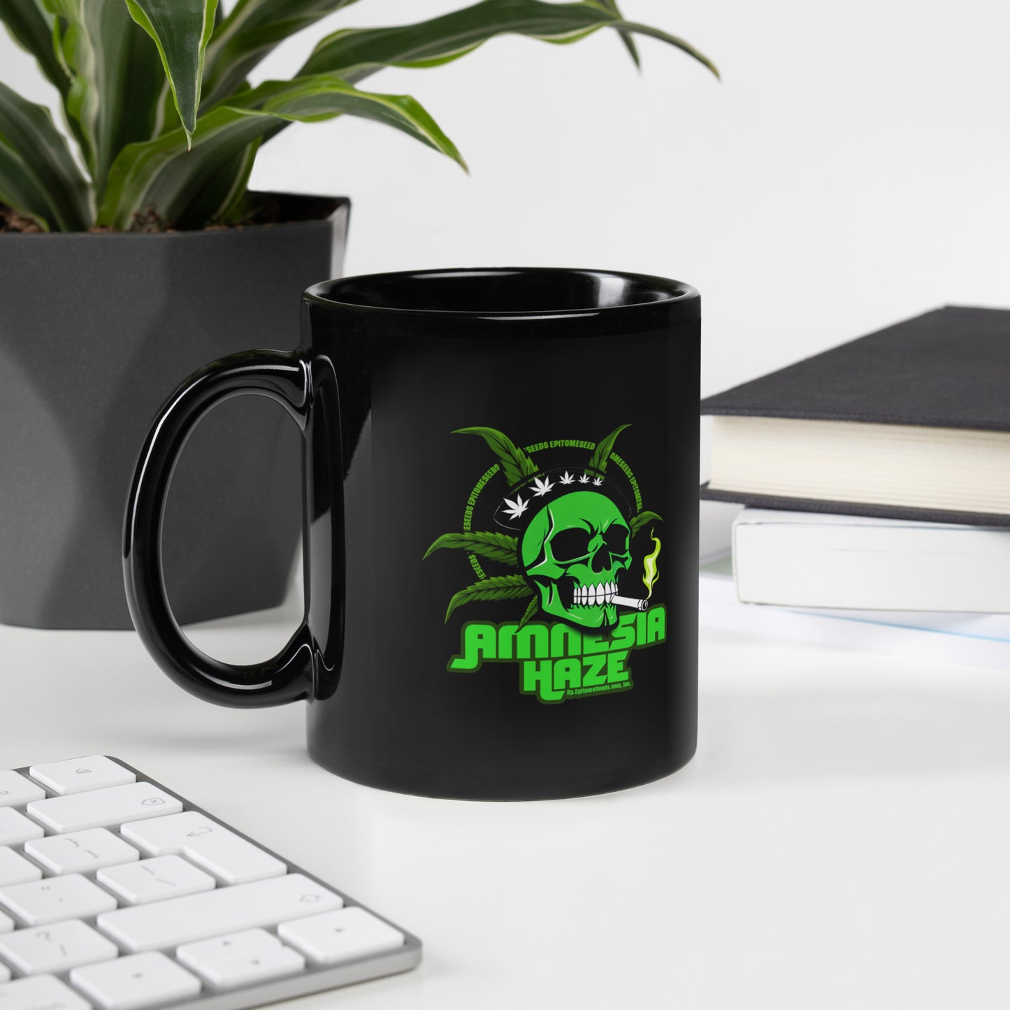 Amnesia Haze Black Mug
