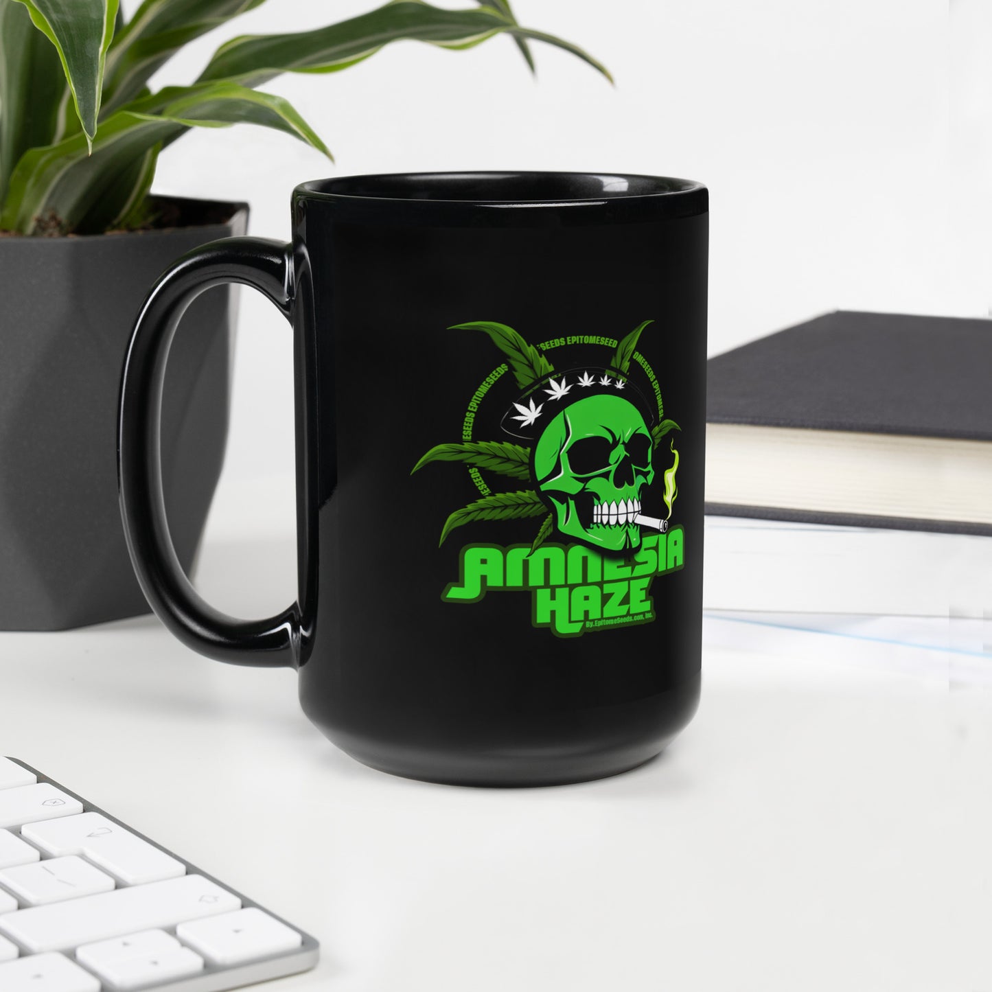 Amnesia Haze Black Mug