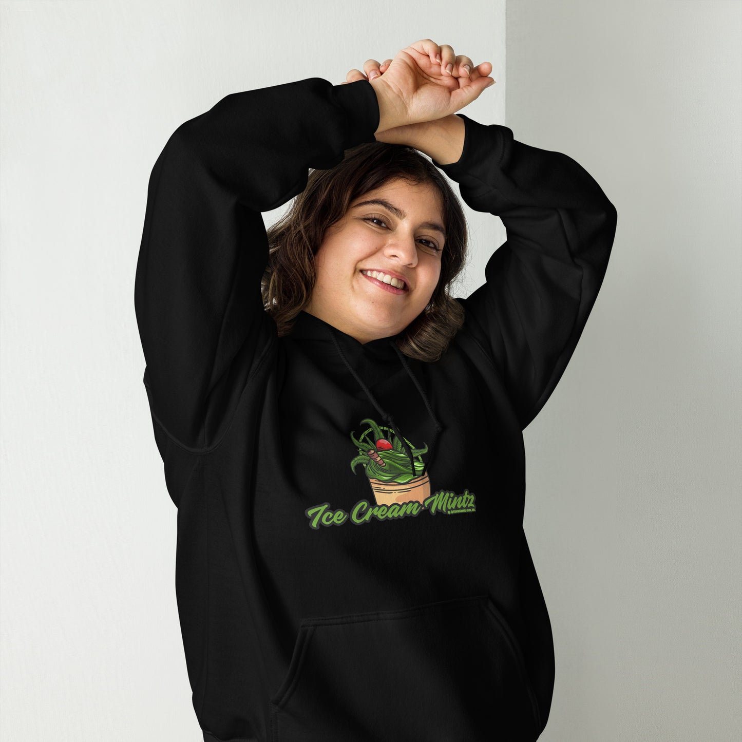Ice Cream Mintz Strain Hoodie