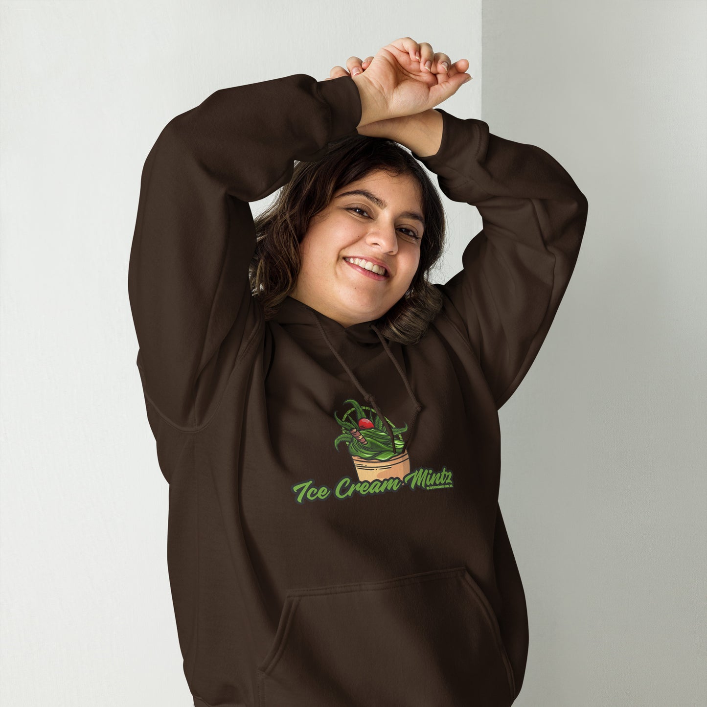 Ice Cream Mintz Strain Hoodie