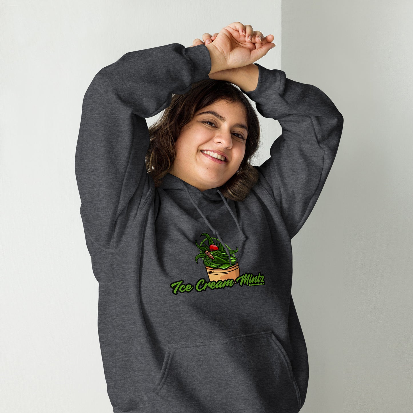 Ice Cream Mintz Strain Hoodie