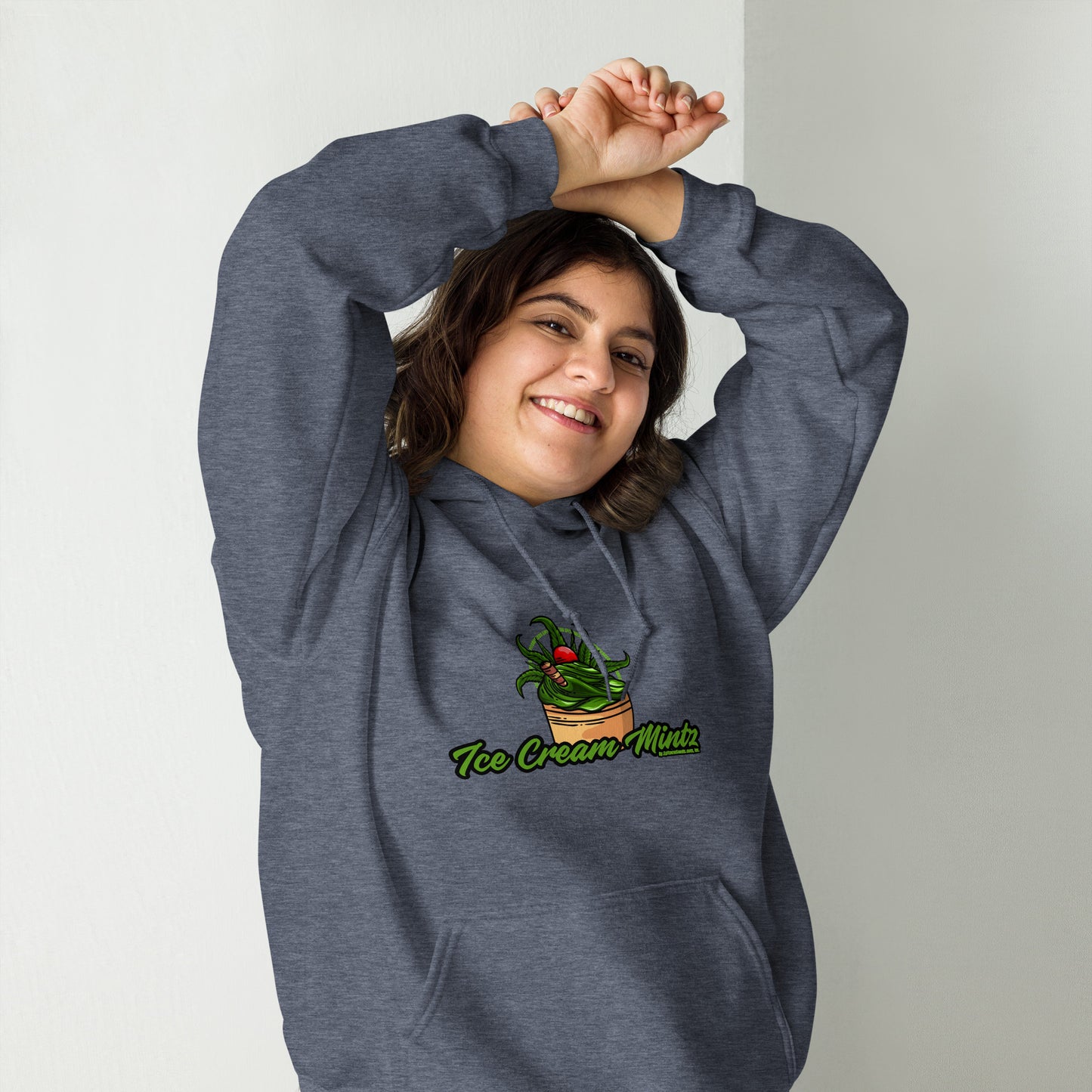 Ice Cream Mintz Strain Hoodie