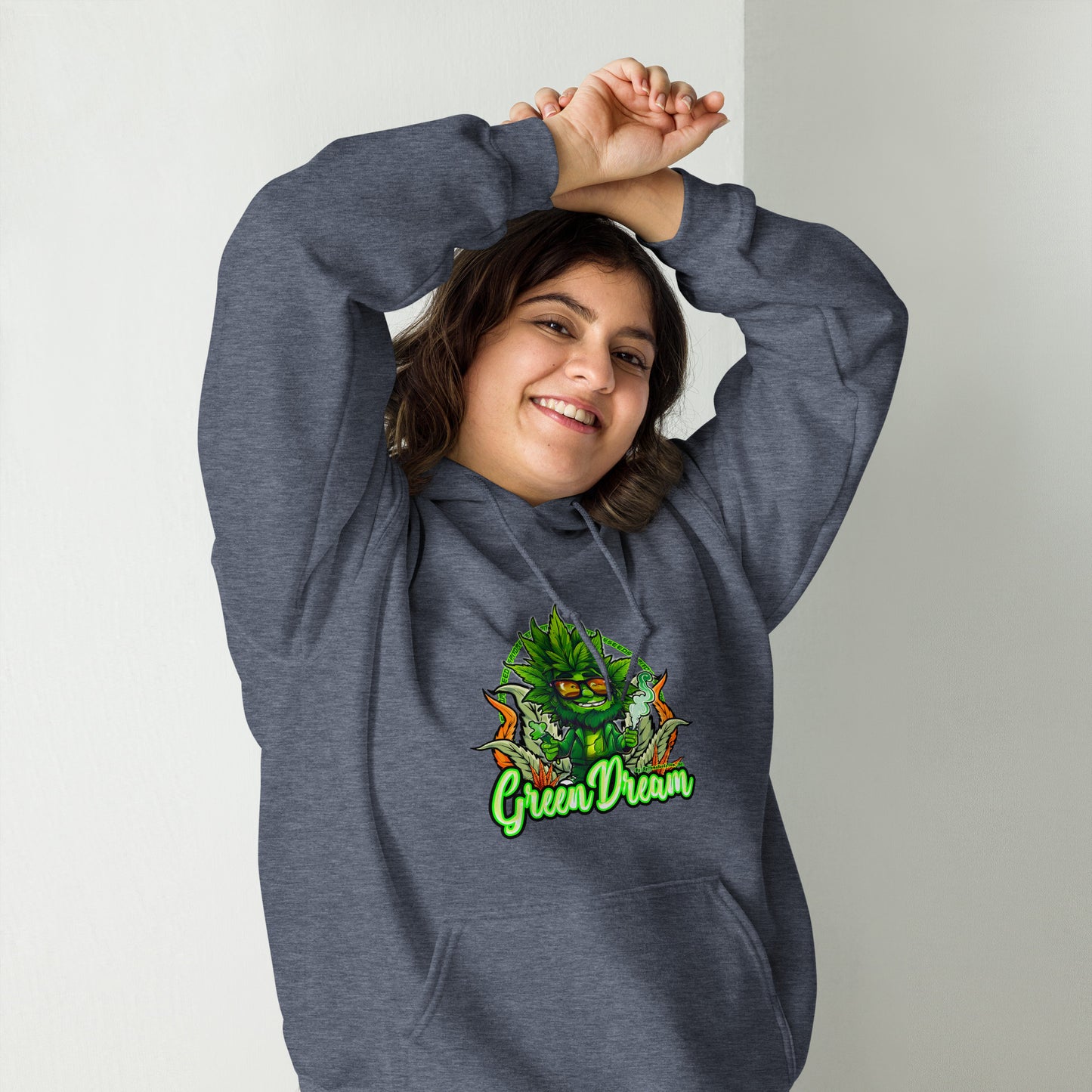 Green Dream Strain Hoodie