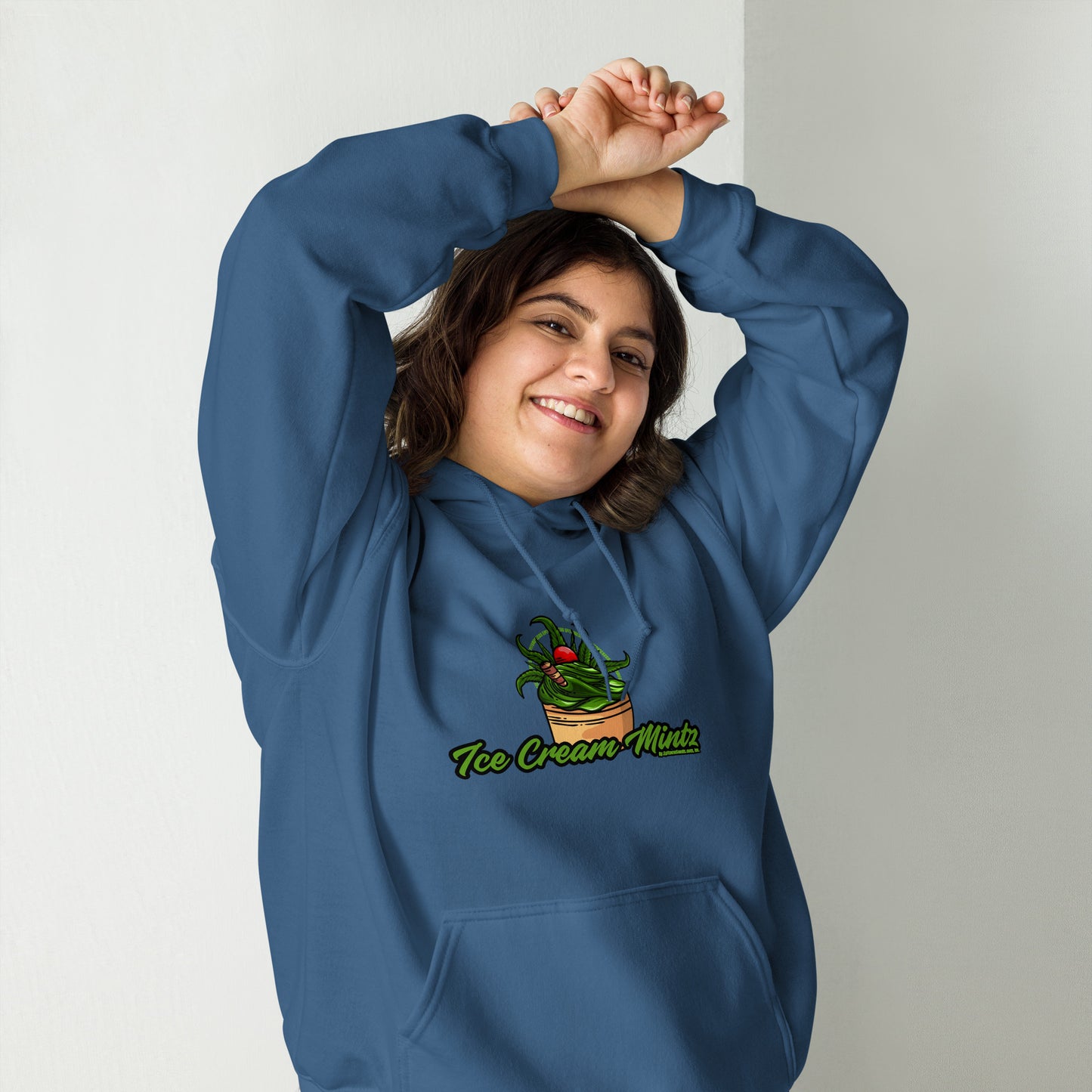 Ice Cream Mintz Strain Hoodie