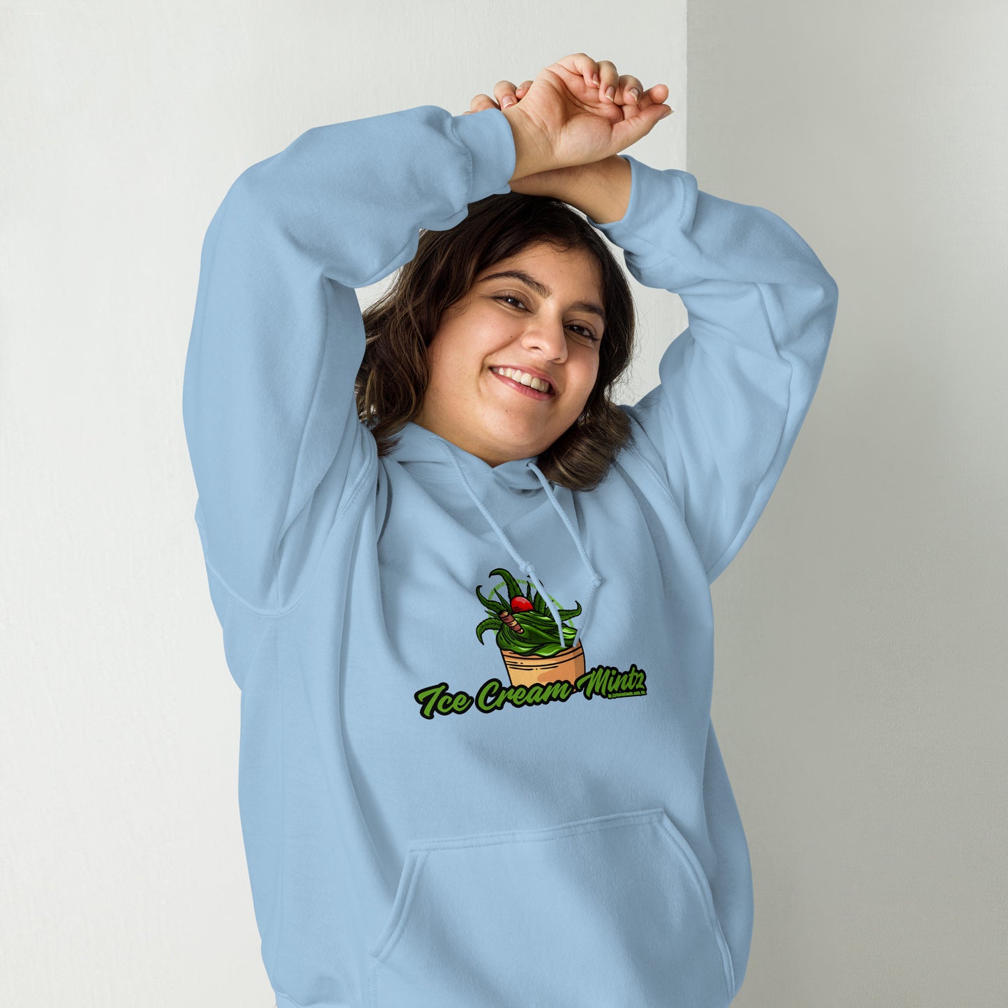 Ice Cream Mintz Strain Hoodie