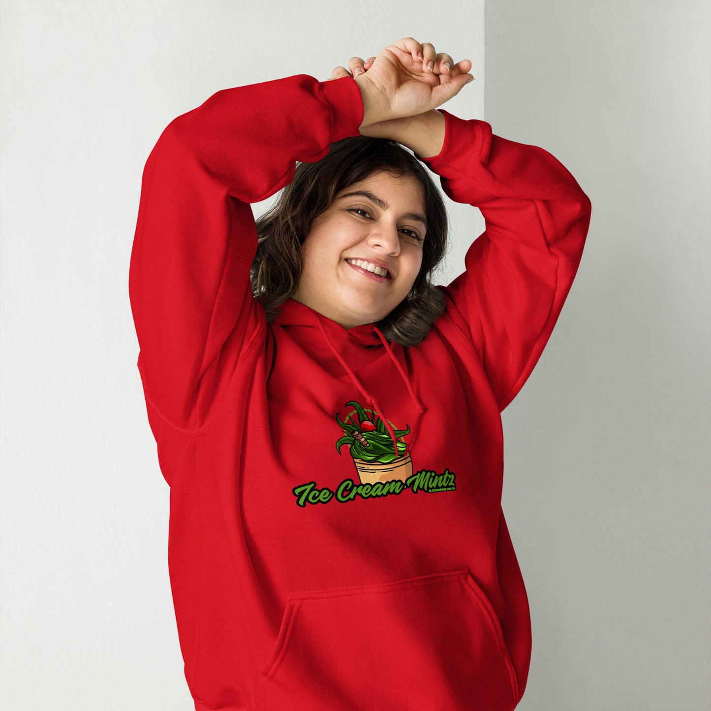 Ice Cream Mintz Strain Hoodie