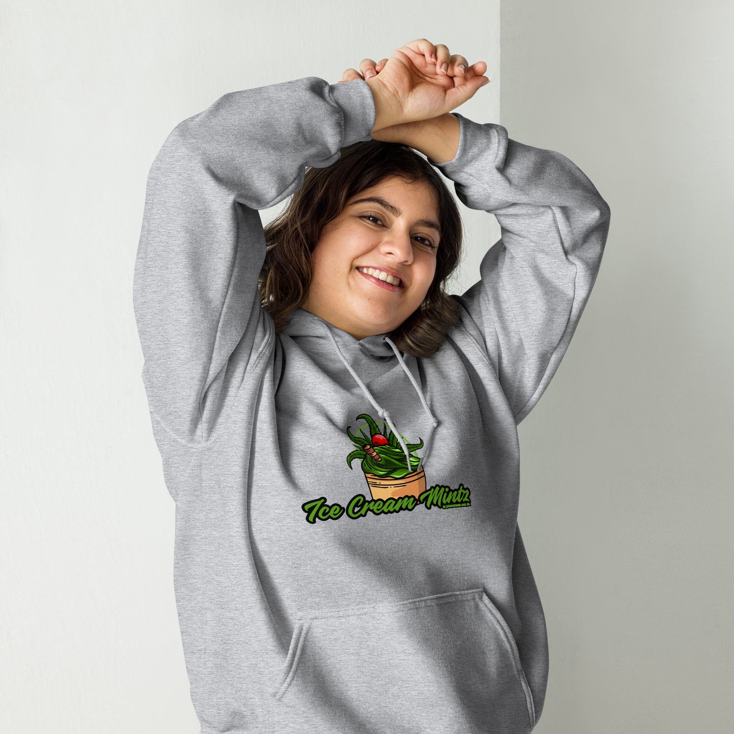 Ice Cream Mintz Strain Hoodie