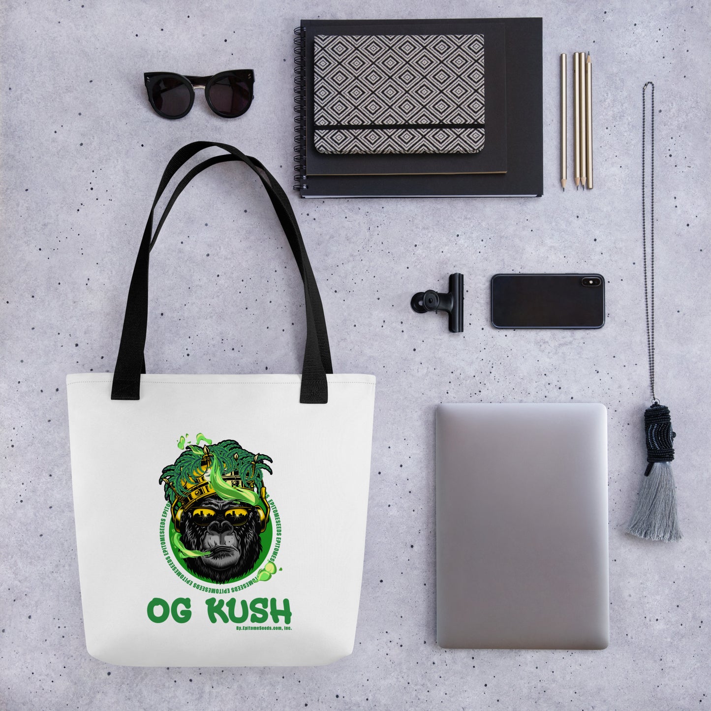 OG Kush Strain Tote Bag