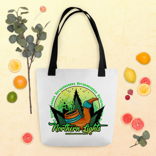 Northern Lights Strain Tote bag