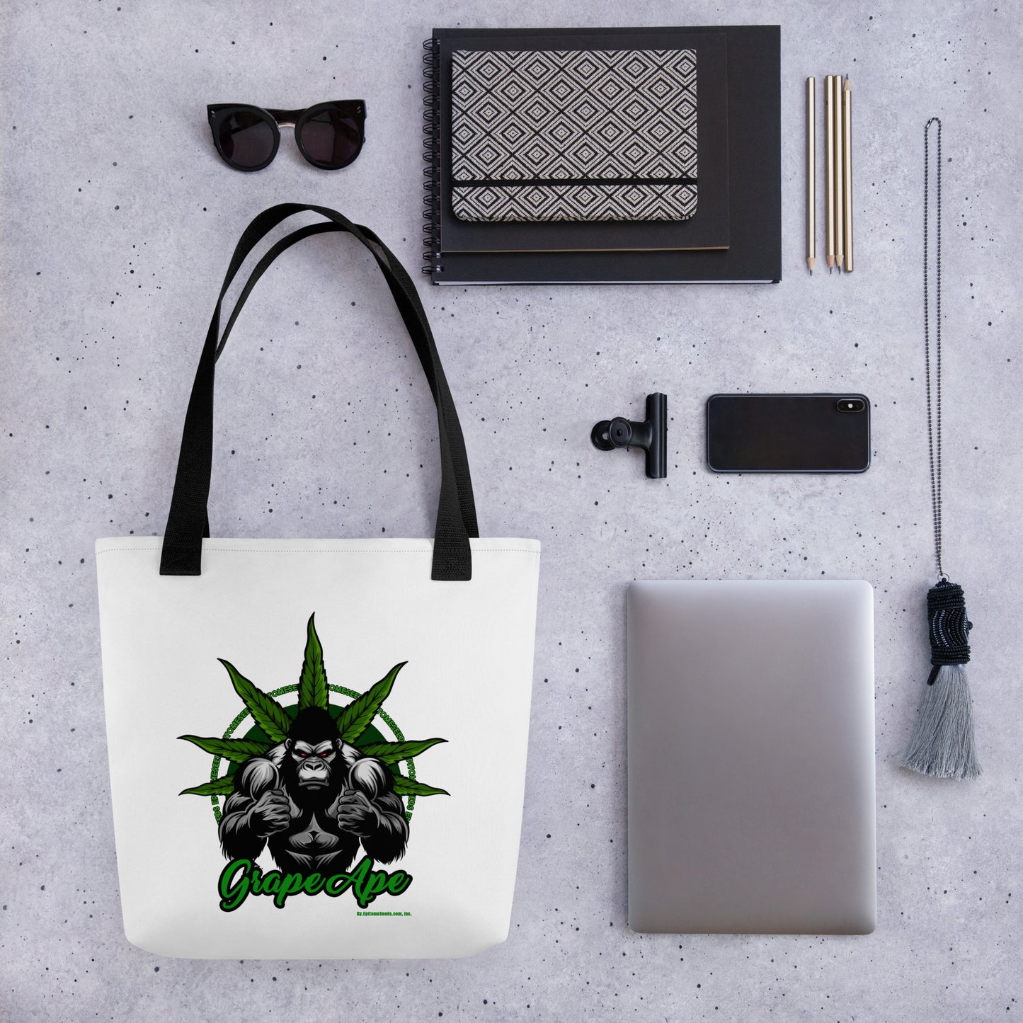 Grape Ape Strain Tote Bag