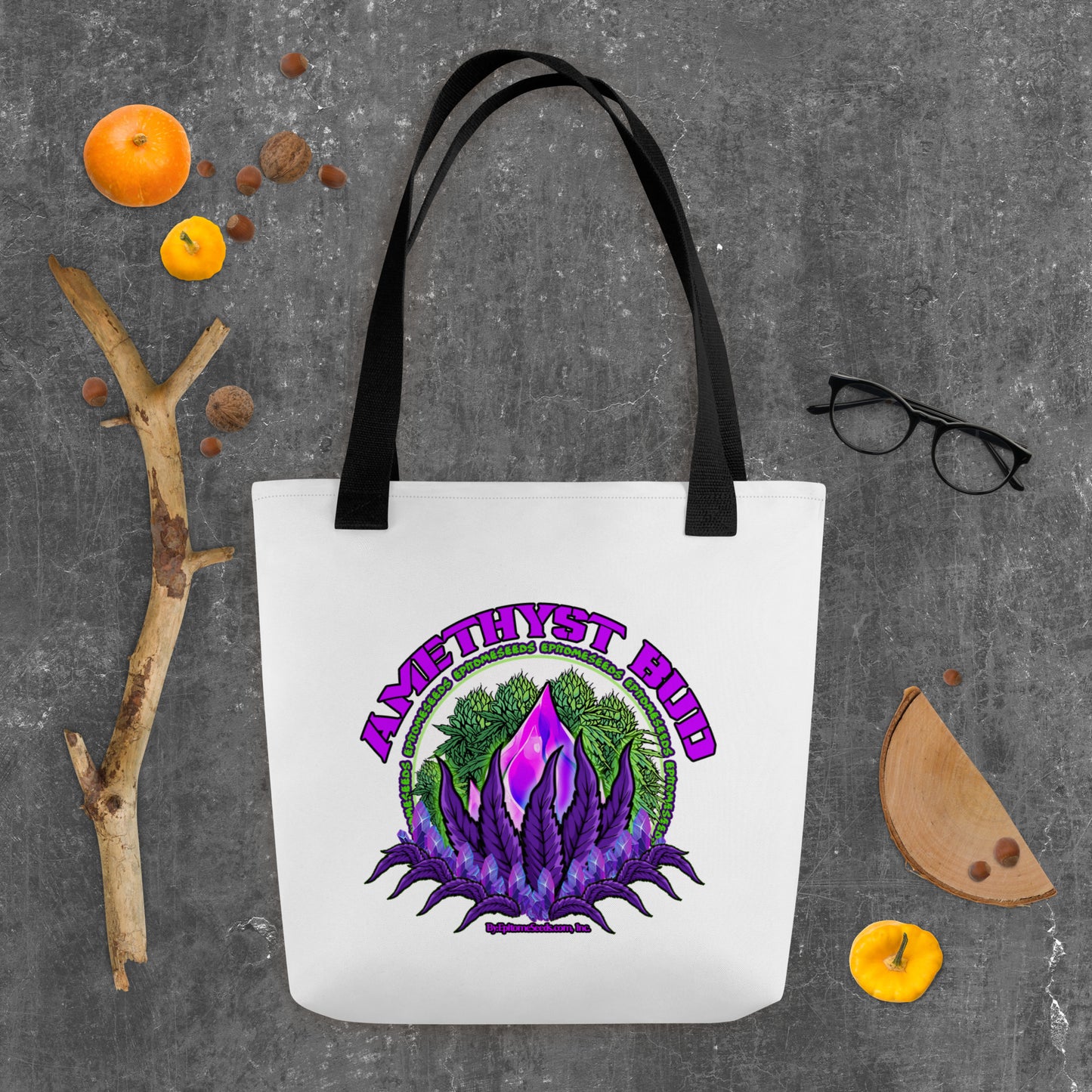 Amythest Bud Strain Tote bag