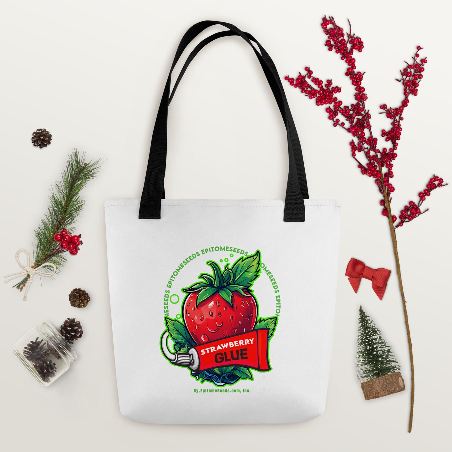 Strawberry Glue Strain Tote bag