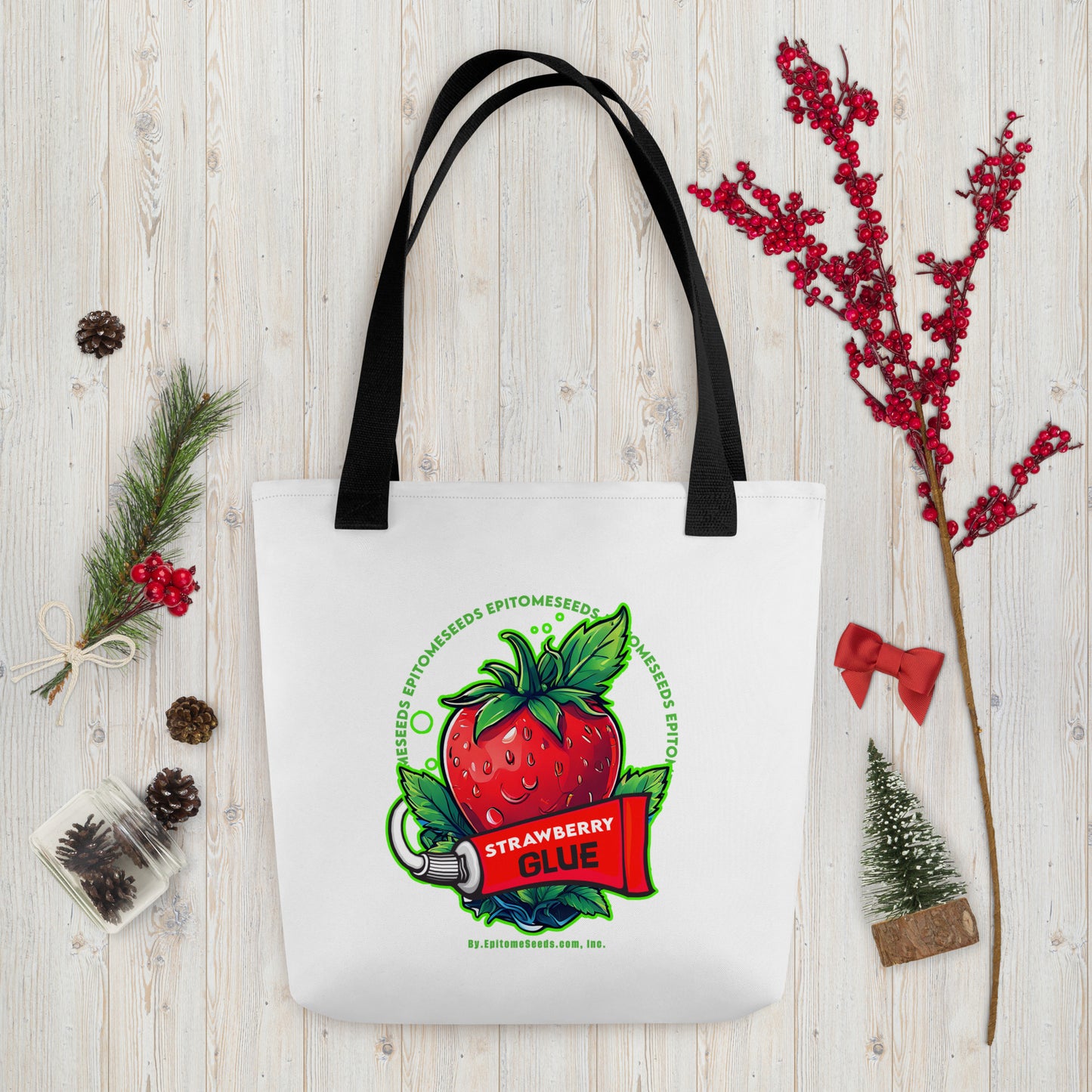 Strawberry Glue Strain Tote bag