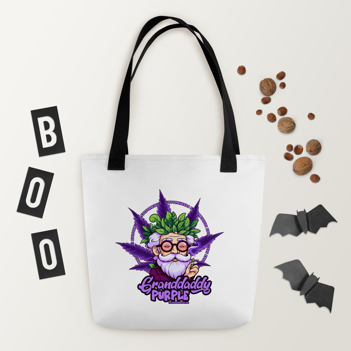 Granddaddy Purple Strain Tote bag