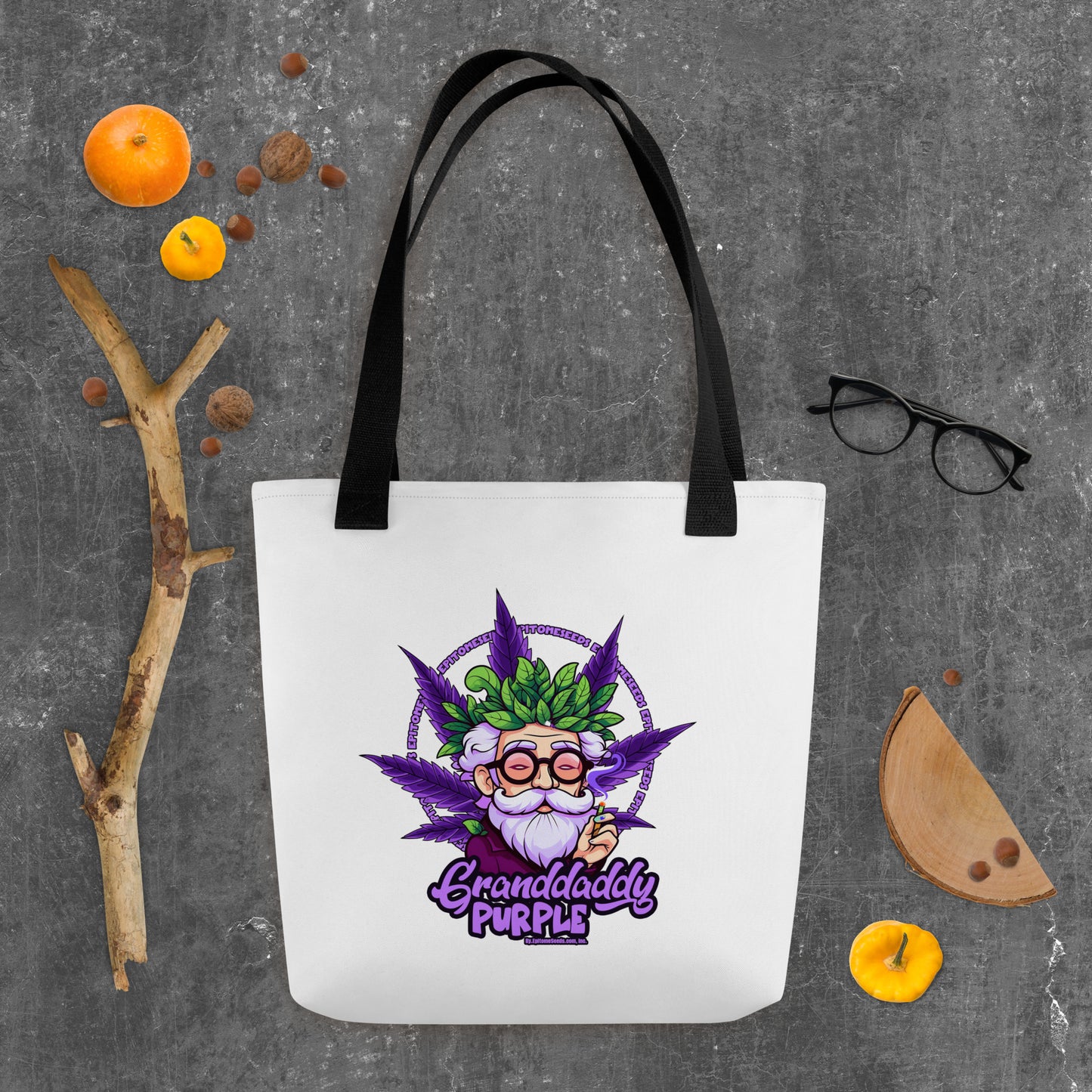 Granddaddy Purple Strain Tote bag