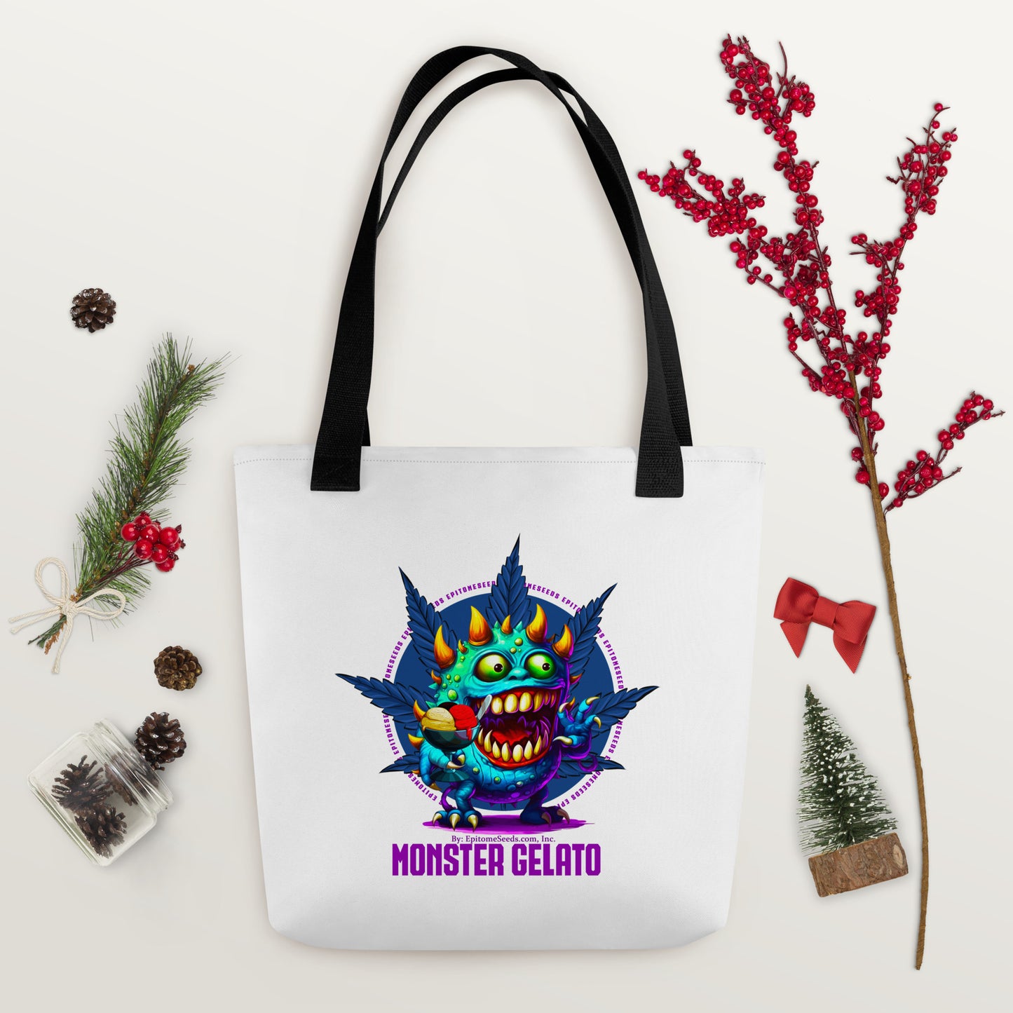 Monster Gelato Strain Tote bag