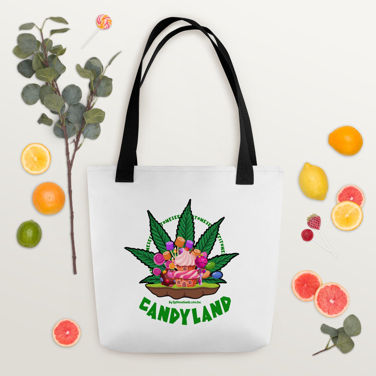 Candyland Strain Tote bag