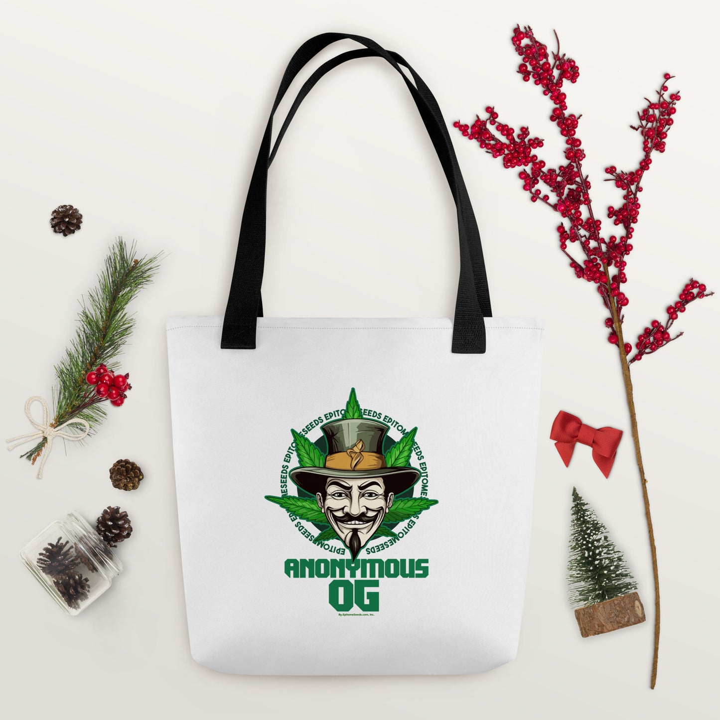 Anonymous OG Strain Tote bag