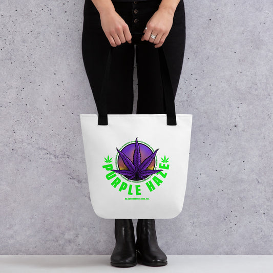 Purple Haze Strain Tote bag