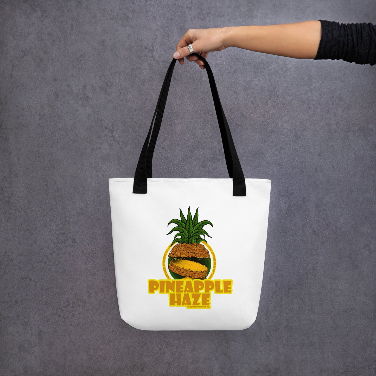 Pineapple Haze Strain Tote bag