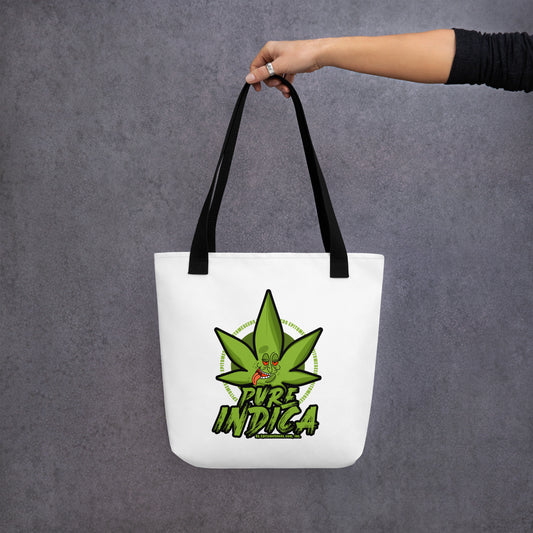 Pure Indica Strain Tote bag