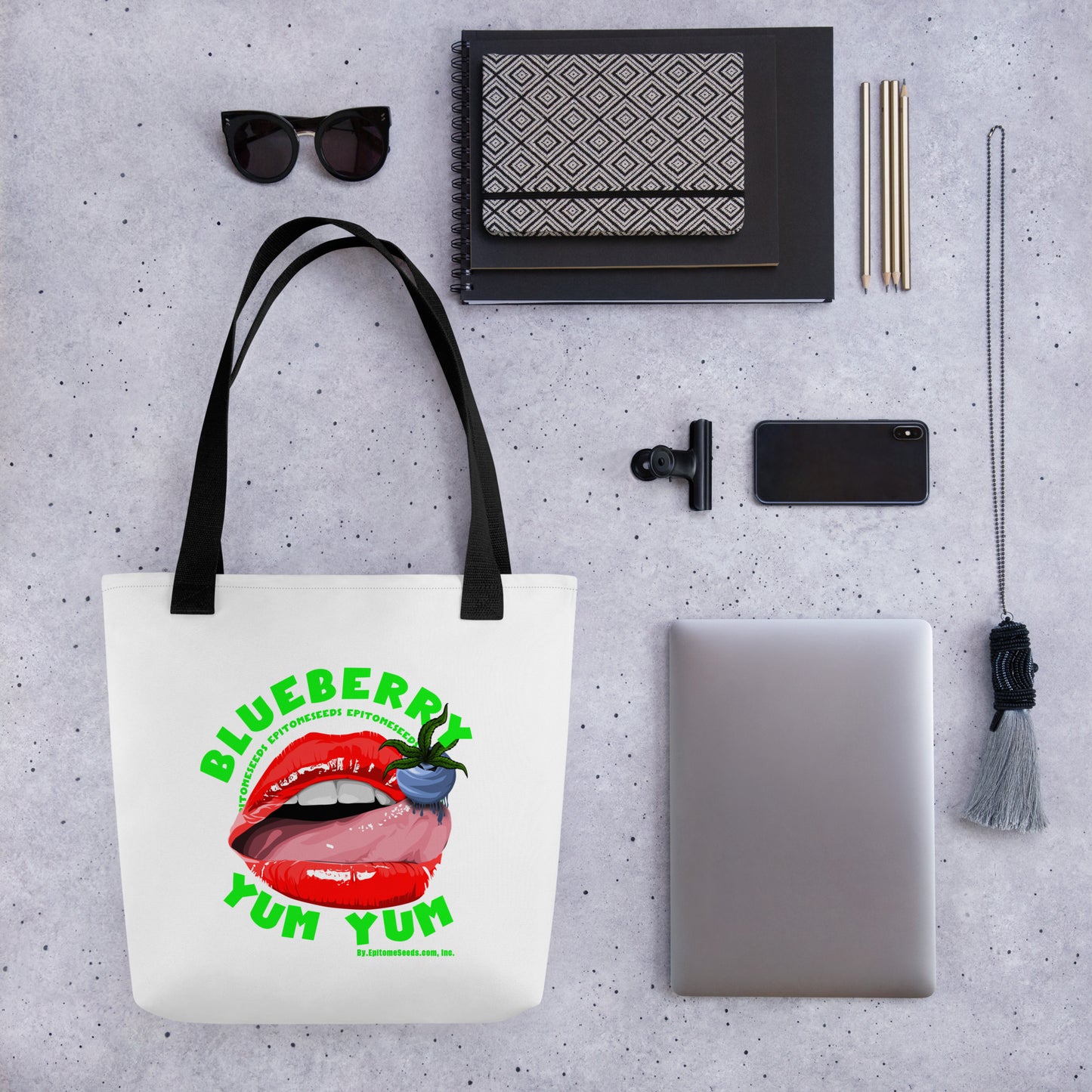 Blueberry Yum Yum Strain Tote bag