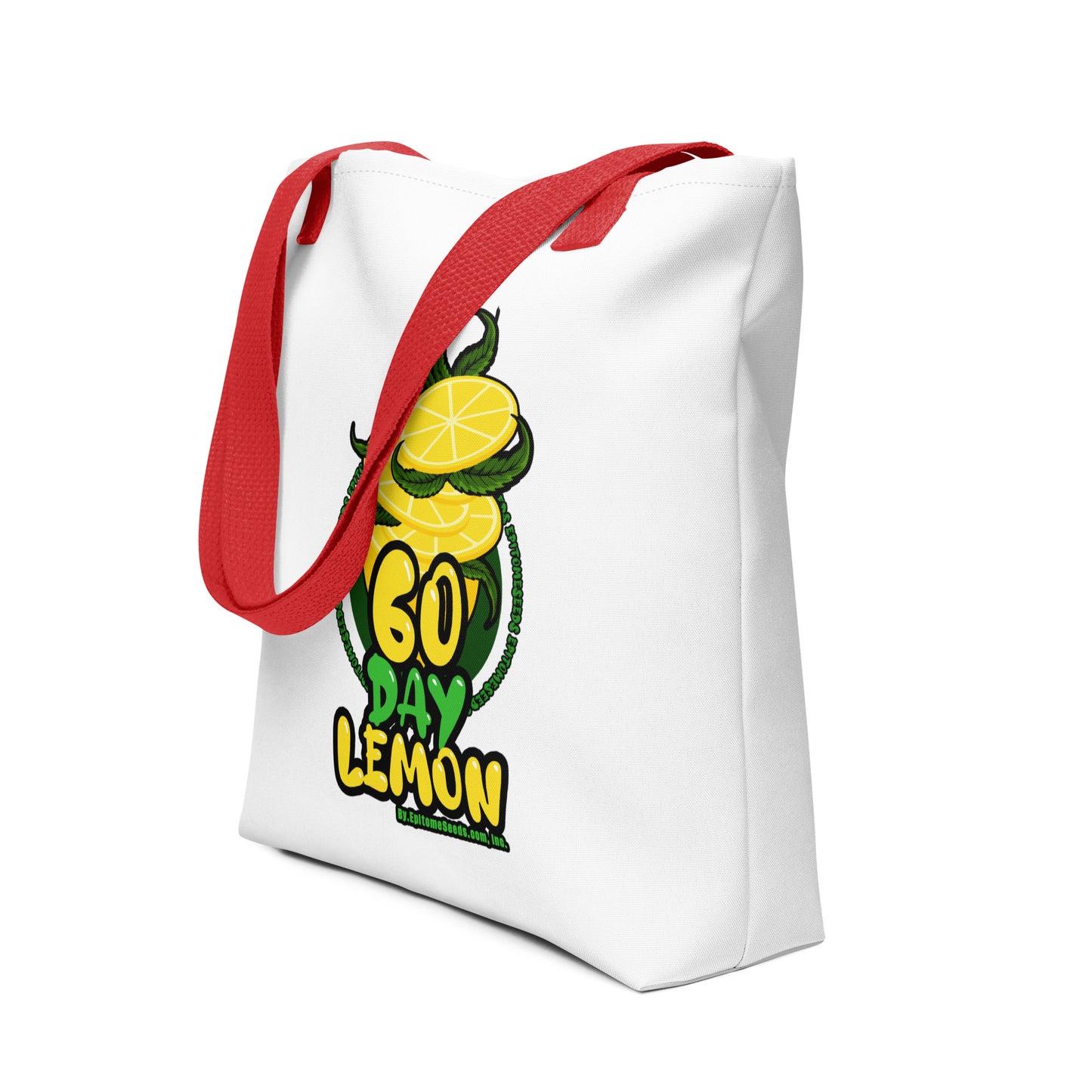 60 Day Lemon Strain Tote bag