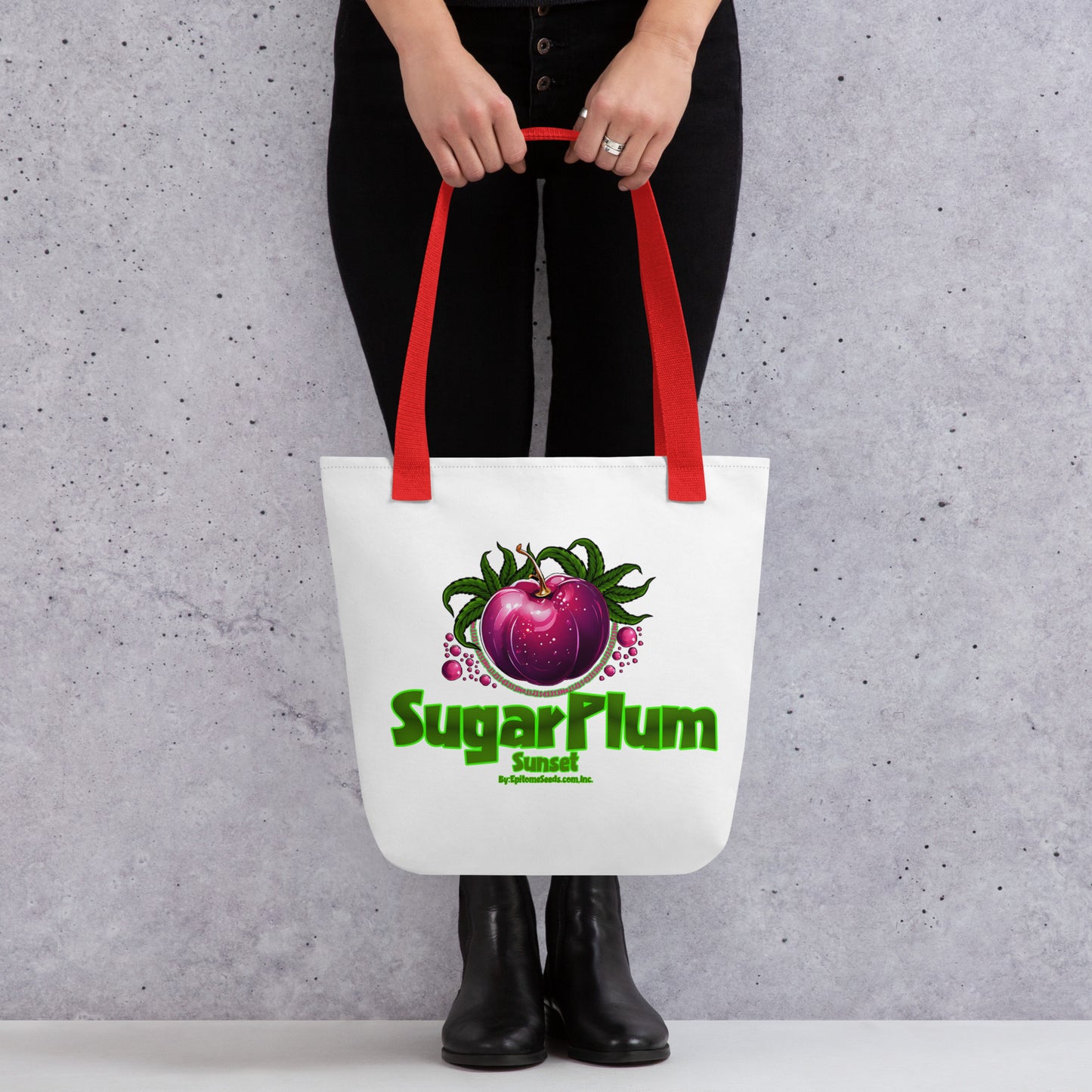 Sugar Plum Strain Tote bag