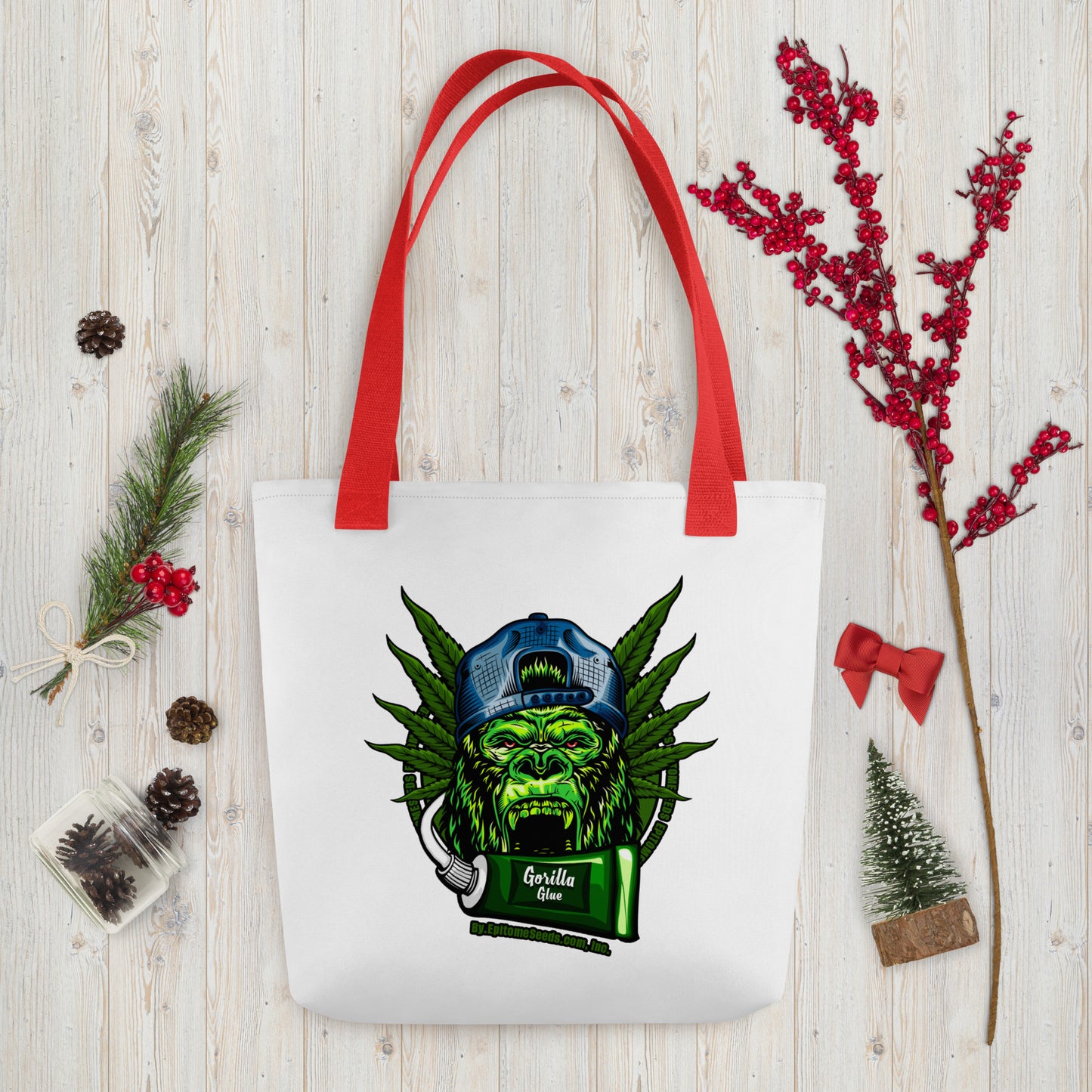 Gorilla Glue Strain Tote bag