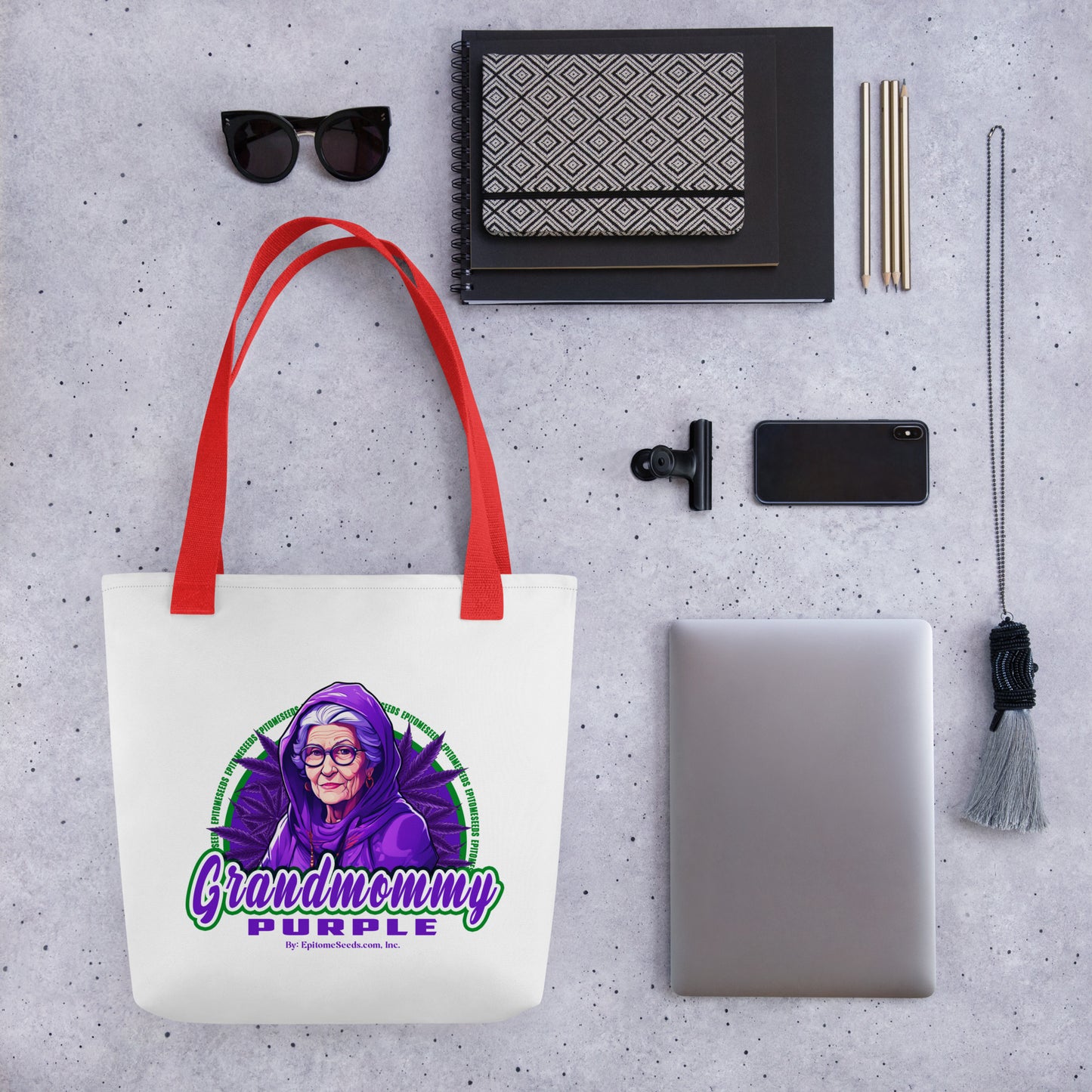 Grandmommy Strain Tote bag