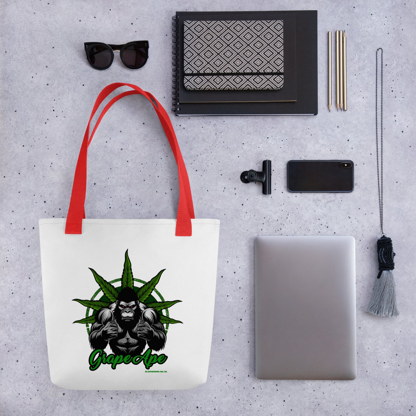 Grape Ape Strain Tote Bag