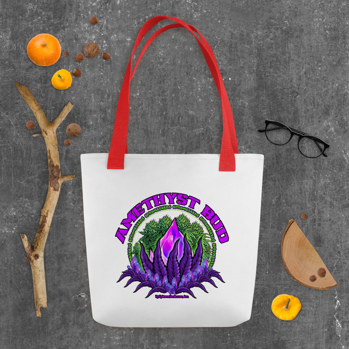 Amythest Bud Strain Tote bag