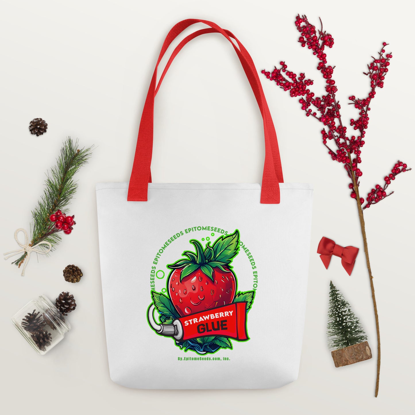 Strawberry Glue Strain Tote bag