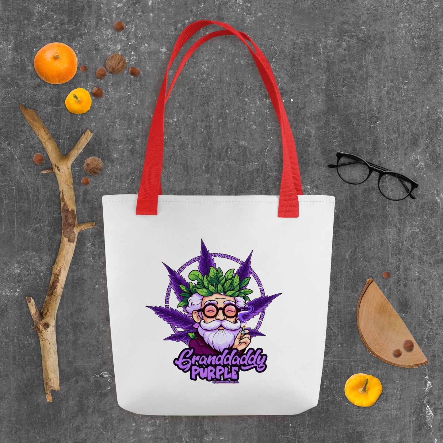 Granddaddy Purple Strain Tote bag