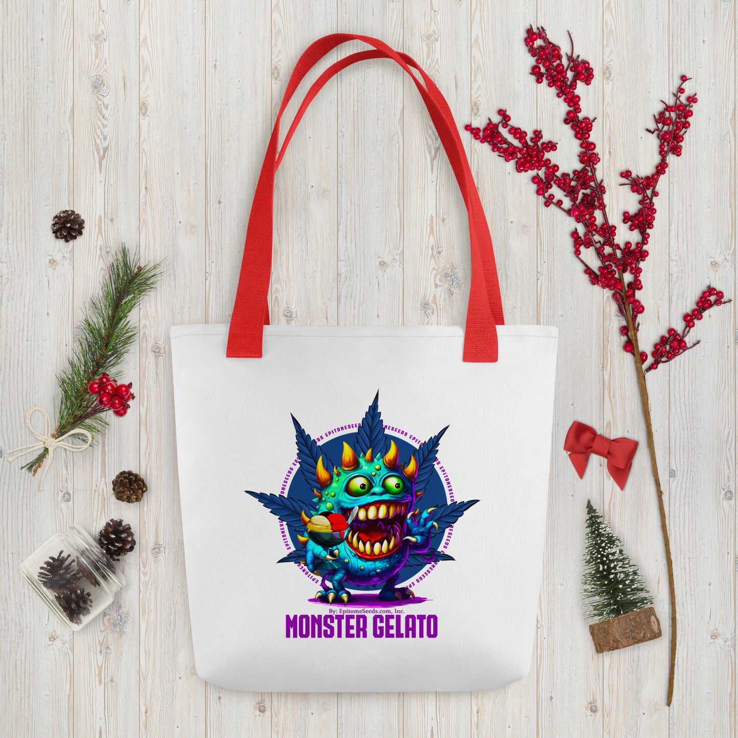 Monster Gelato Strain Tote bag