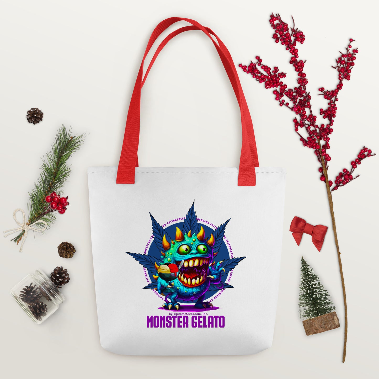 Monster Gelato Strain Tote bag