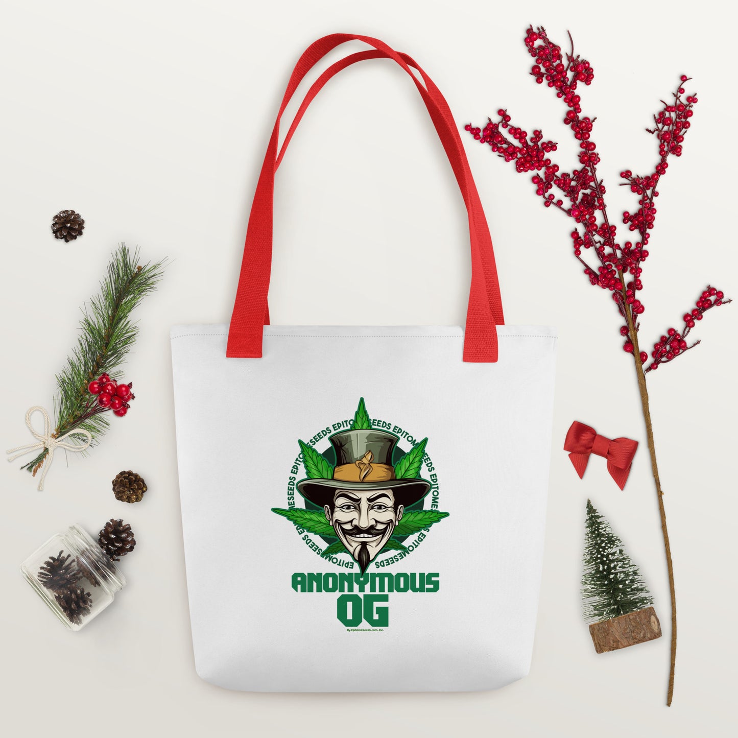 Anonymous OG Strain Tote bag