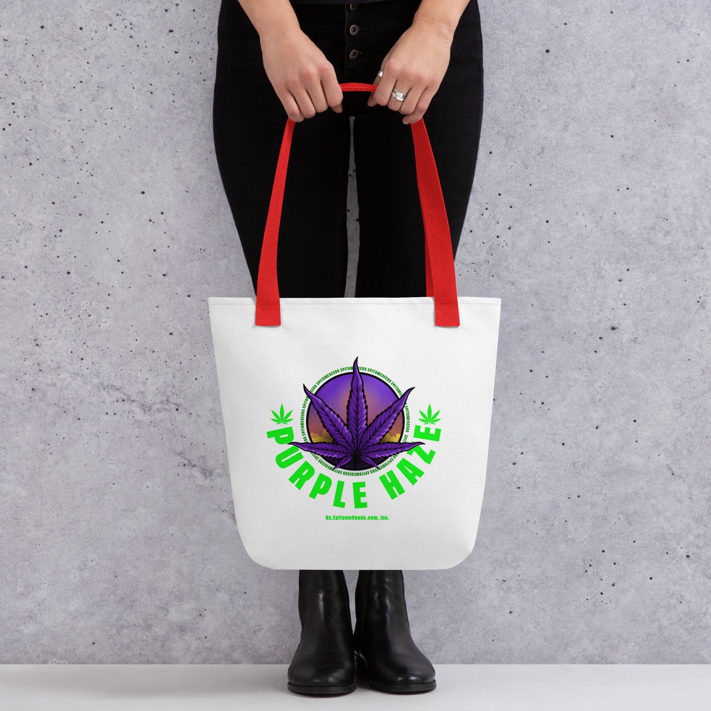 Purple Haze Strain Tote bag