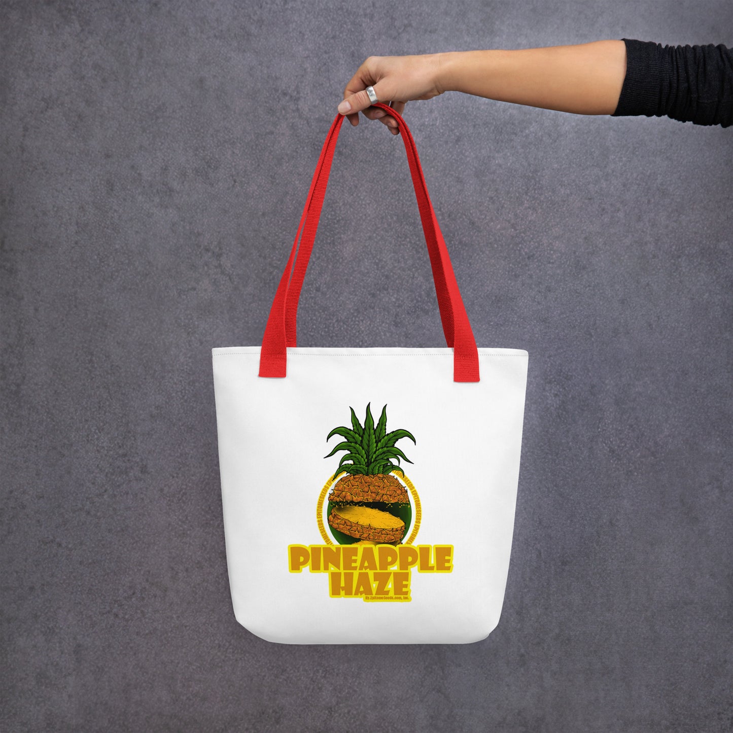 Pineapple Haze Strain Tote bag