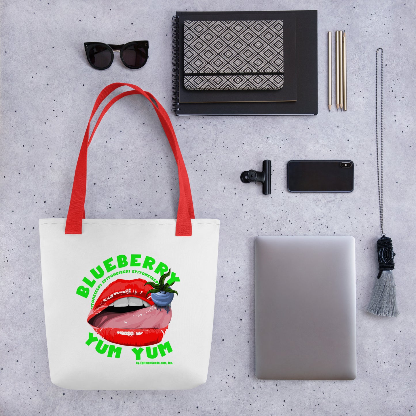 Blueberry Yum Yum Strain Tote bag