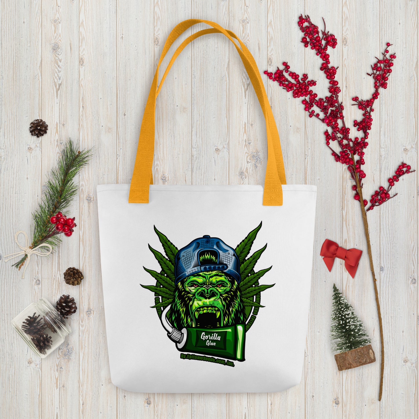 Gorilla Glue Strain Tote bag