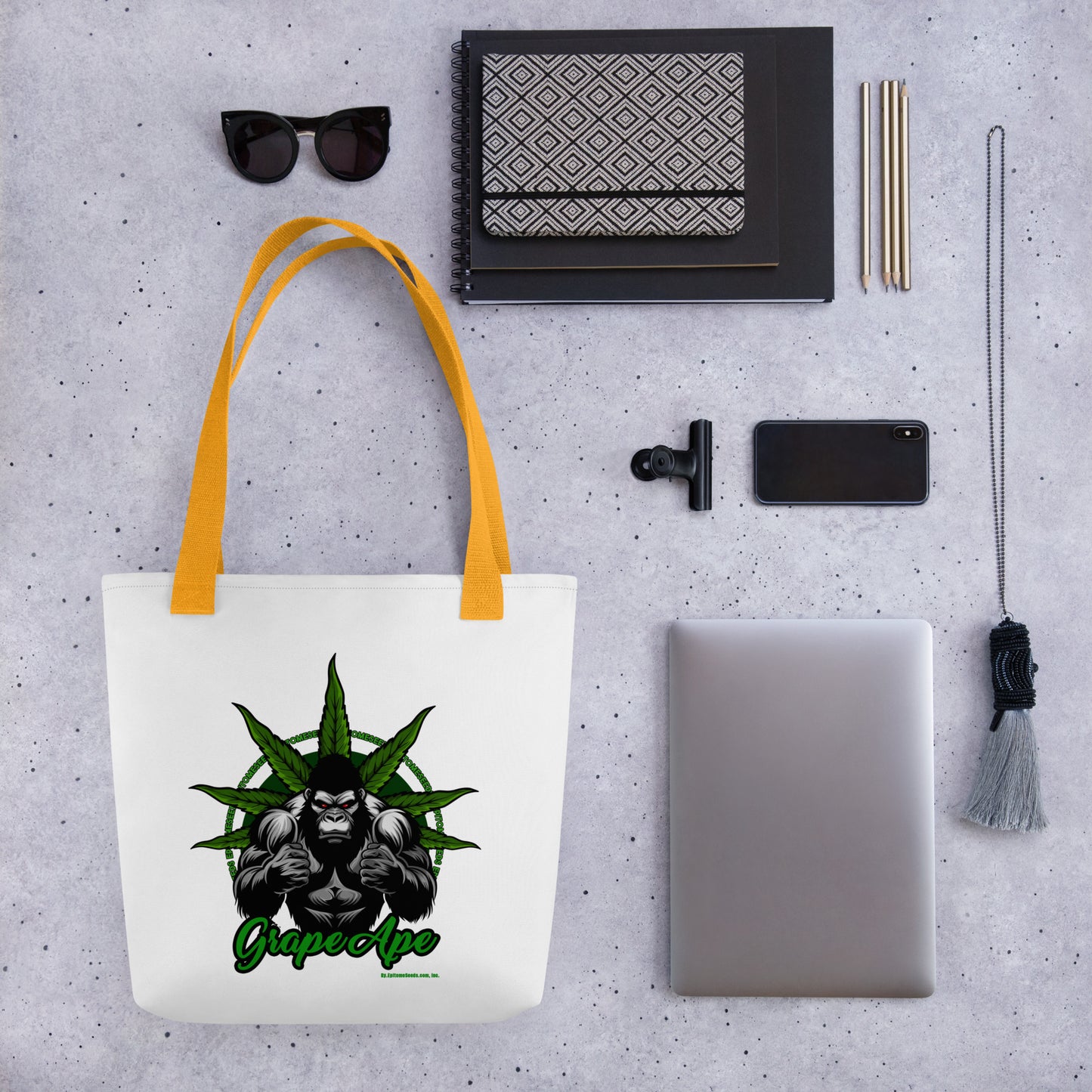 Grape Ape Strain Tote Bag