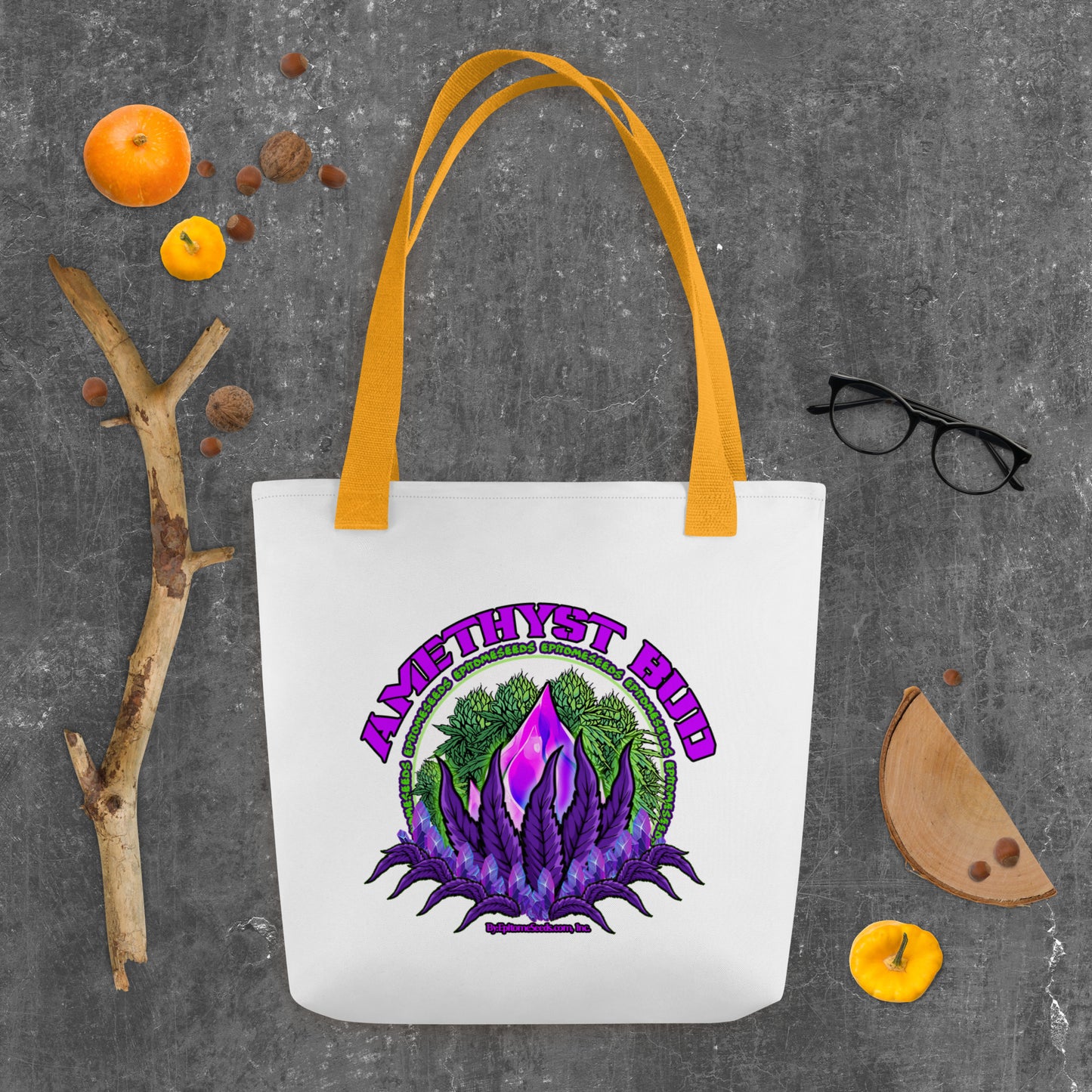 Amythest Bud Strain Tote bag