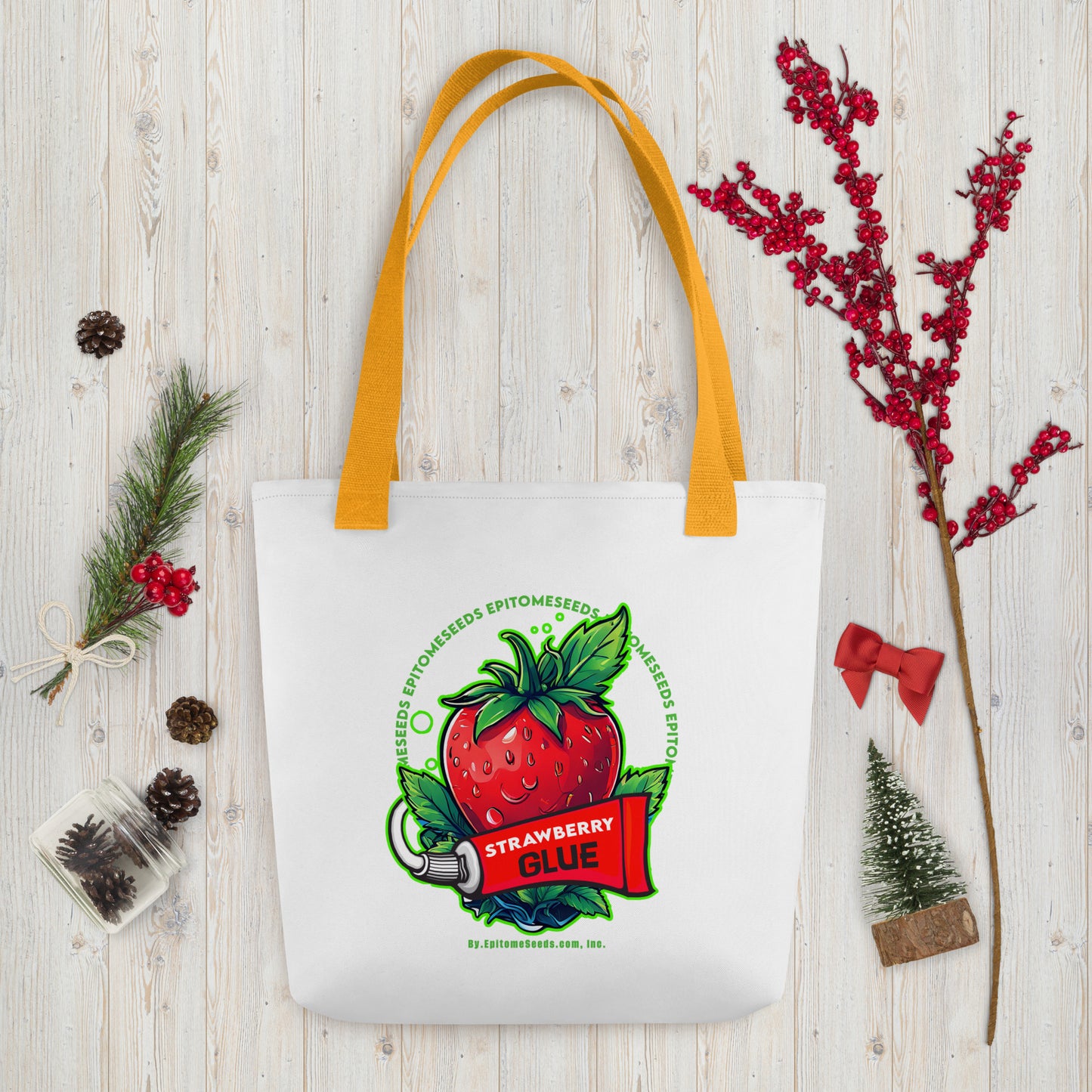 Strawberry Glue Strain Tote bag