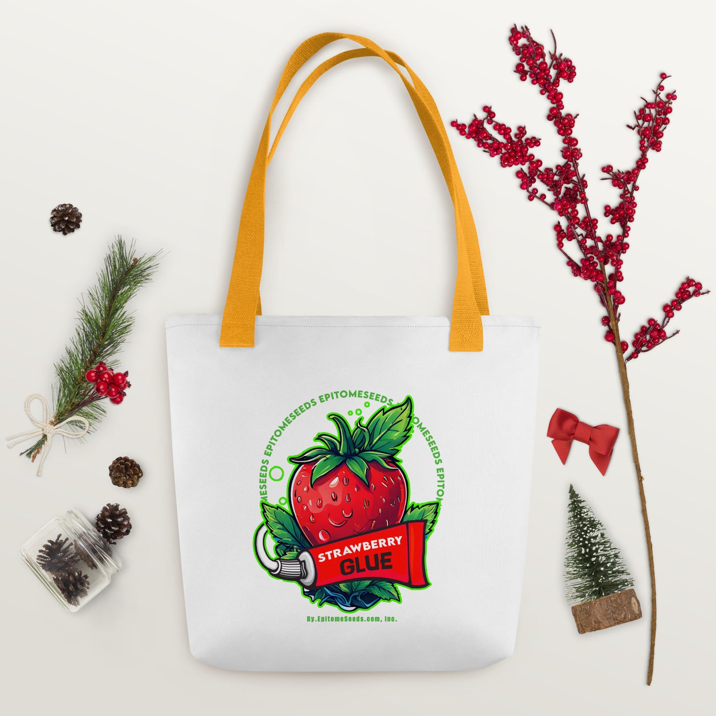 Strawberry Glue Strain Tote bag