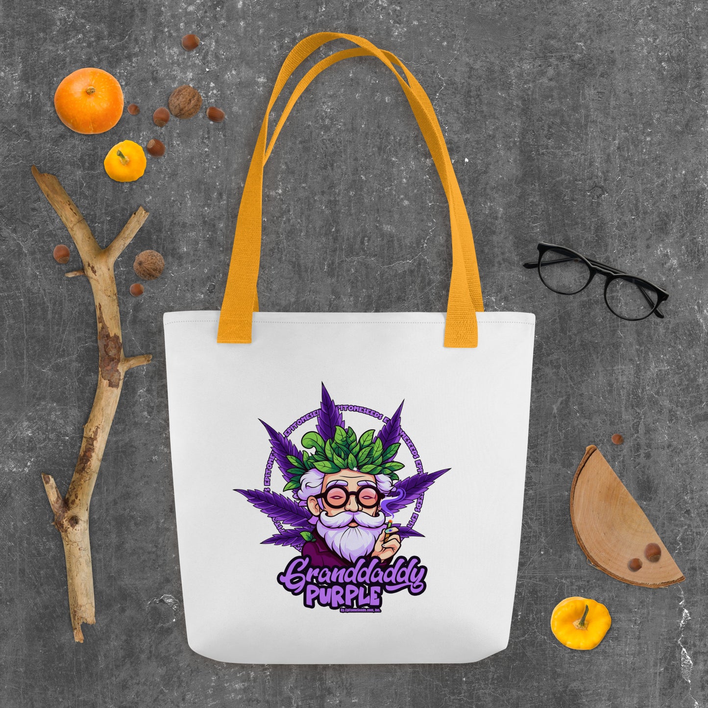 Granddaddy Purple Strain Tote bag