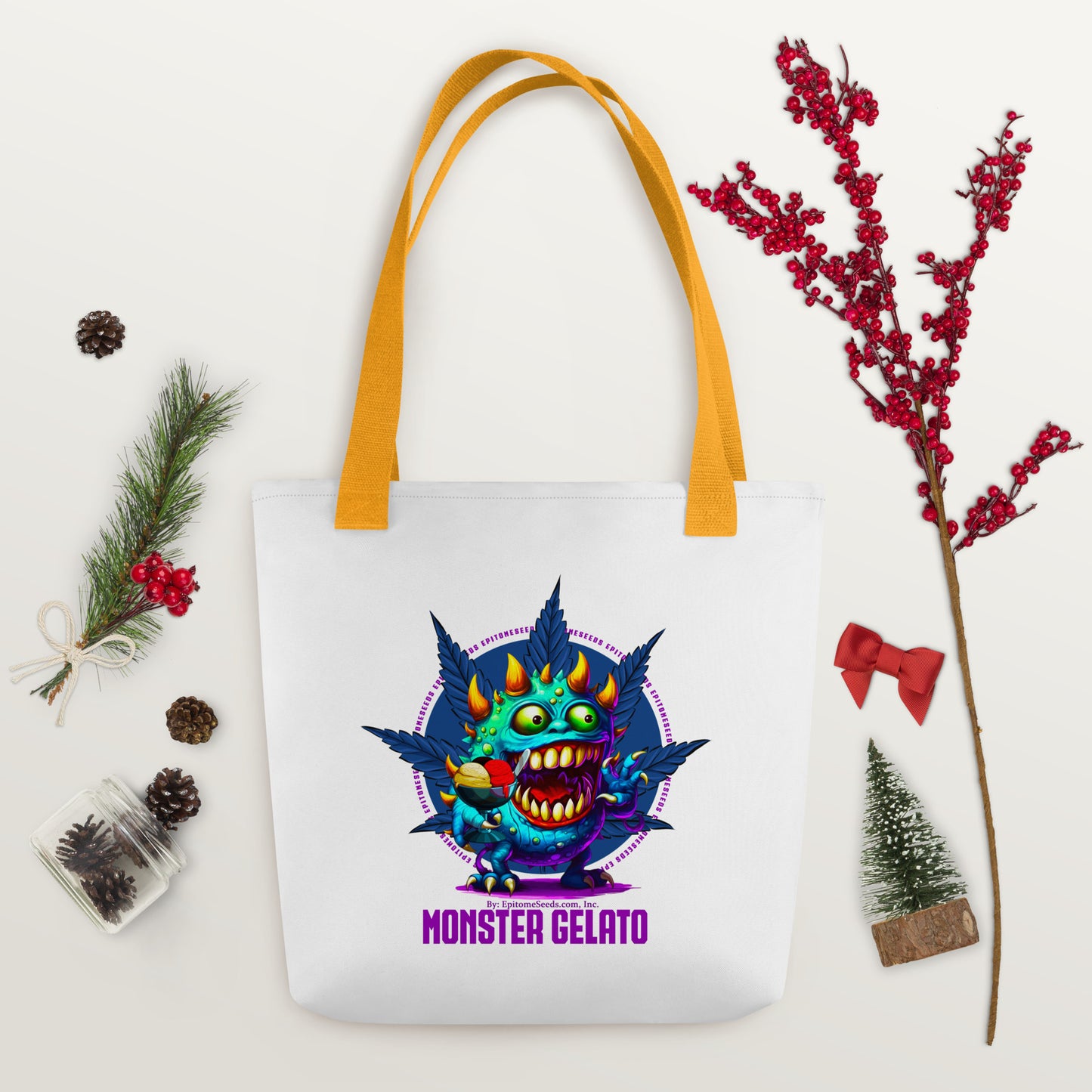 Monster Gelato Strain Tote bag