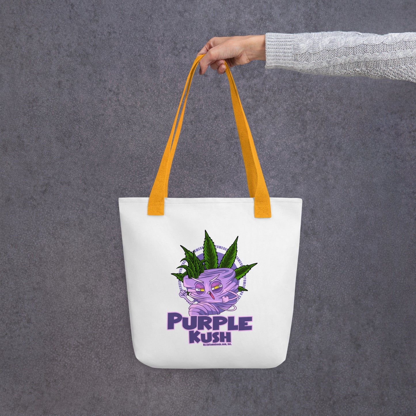 Purple Kush Strain Tote bag