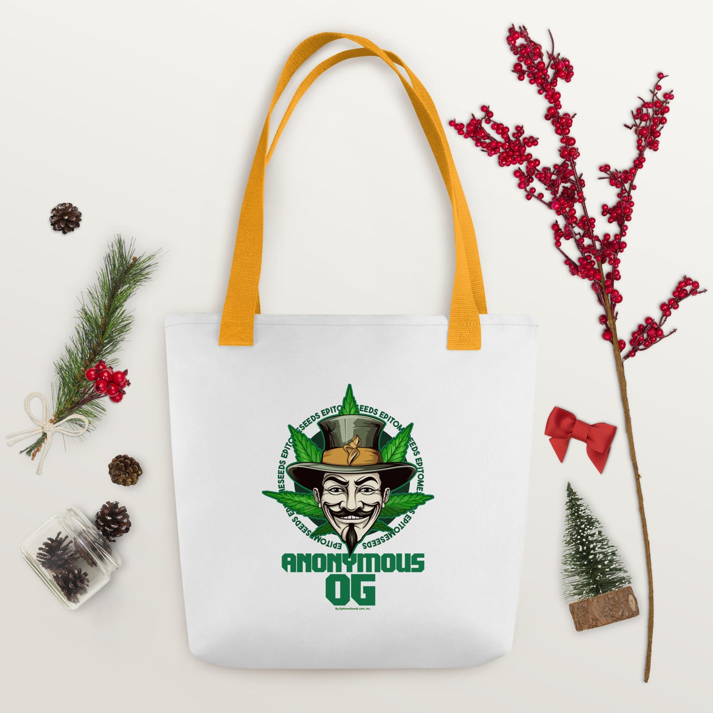 Anonymous OG Strain Tote bag