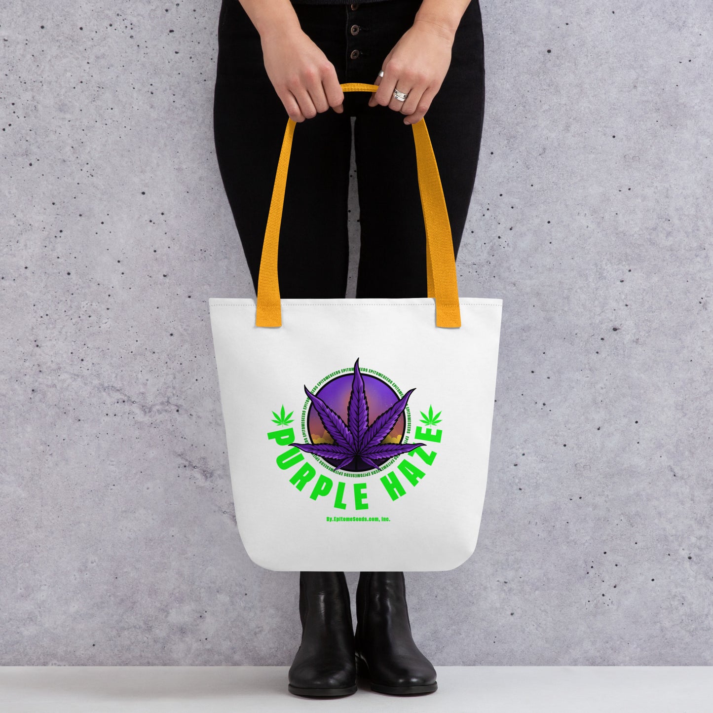 Purple Haze Strain Tote bag